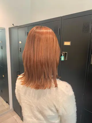 カラー 韓国ヘア AINA🐱のヘアスタイル