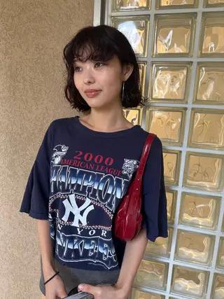 ミディアム パーマ お悩み解決パーマ hana🩰のヘアスタイル