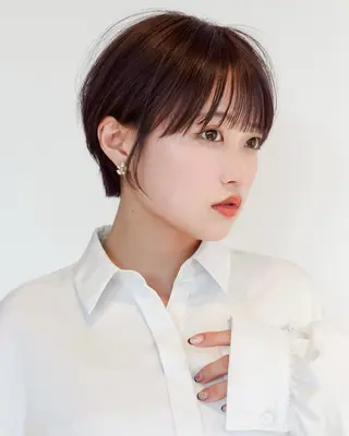 ショート ショート/マッシュ ショート/池袋ももなのヘアスタイル