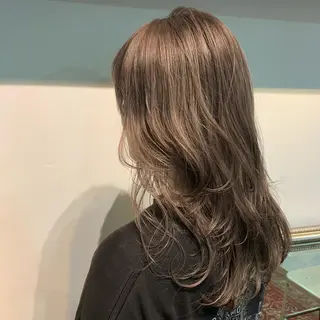 ロング カラー ヘアアレンジ 山崎 澪 レイヤーカット/大宮のヘアスタイル