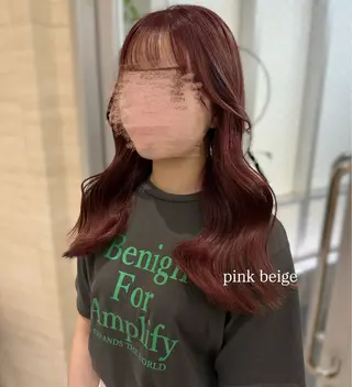 ロング Zina 熊本店 ワンホン/Juranのヘアスタイル