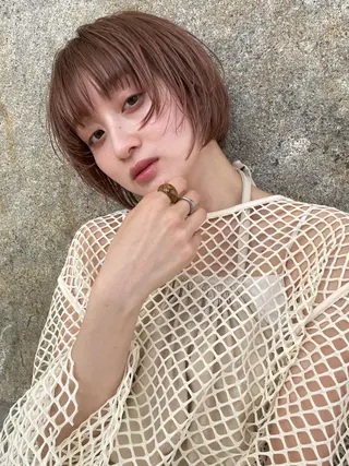 ショート 垢抜けボブ/SAHO /OAK溝の口のヘアスタイル