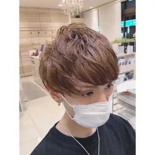 ショート メンズ 髪質改善/茅ヶ崎 マツモト リョウのヘアスタイル