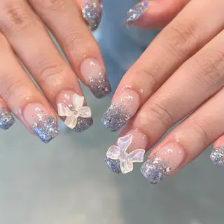 ネイル sio.nail&eyebrow salon shimokitazawa2号店所属・nailist mana𖤐´-のネイルデザイン