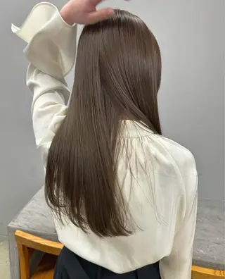 ロング カラー 🇰🇷レイヤー カット💐Seinaのヘアスタイル