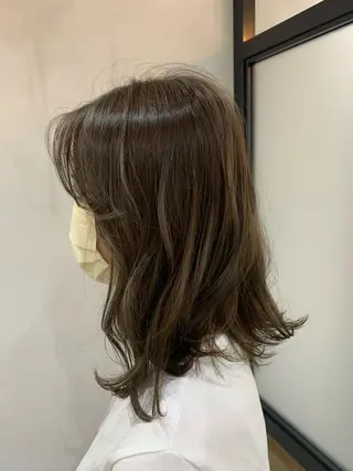 ミディアム LITTLE _KATOのヘアスタイル