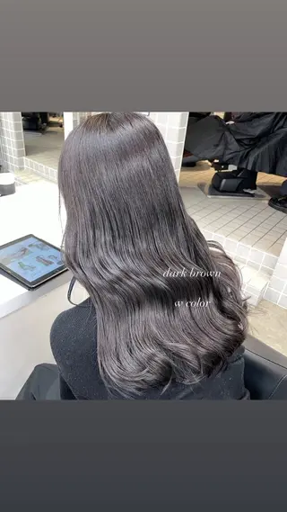 ミディアム カラー パーマ ヘアアレンジ メンズ キッズ ネイル マツエク・マツパ アイブロウ ♥️韓国ヘア レイヤー♥️ゆりのヘアスタイル