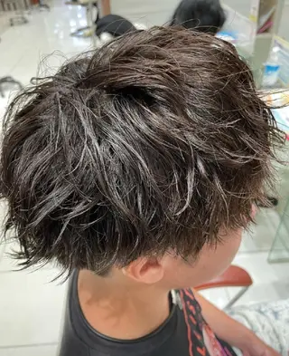 パーマ メンズ Hair&Make EARTHのヘアスタイル