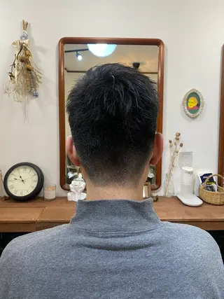 ショート メンズ Ruri hair magomusumeのヘアスタイル