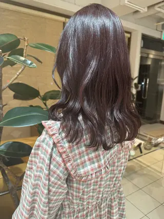 ミディアム ナナカ/似合わせ/透 明感名駅美女創り職人のヘアスタイル