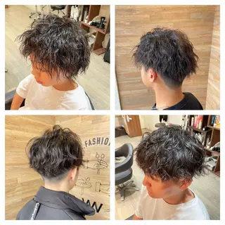 パーマ VII所属・市妙 瑠基のヘアスタイル