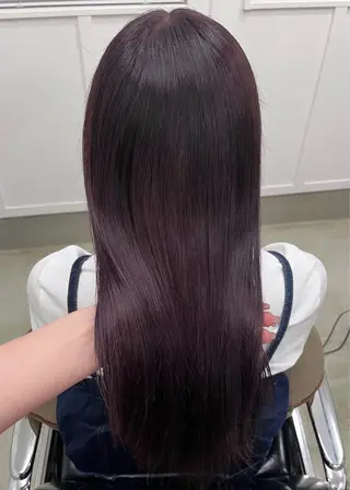 セミロング カラー Ciel hair&peace所属・aren /透明感colorのヘアスタイル