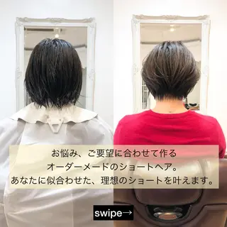 ショート カラー WILLOW 京橋のヘアスタイル