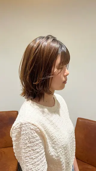 ミディアム 梅田美容室/カット /Maoのヘアスタイル