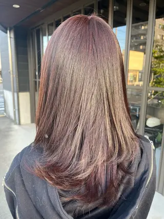 セミロング カラー salon CLUTCH creative concept所属・♡ kaori ♡のヘアスタイル