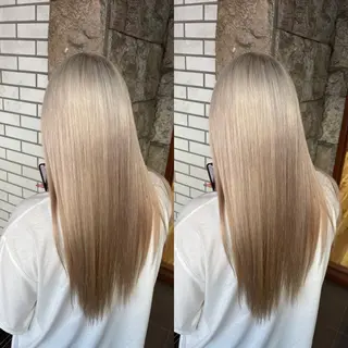 セミロング カラー オージュアソムリエ DAIKI⭐️のヘアスタイル