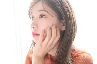 セミロング 西村 泰江のヘアスタイル