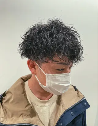パーマ メンズ 【メンズ特化】 池田大成✂︎のヘアスタイル