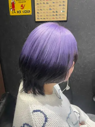 カラー ももか bAteAuのヘアスタイル