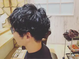 パーマ メンズ kawabe maikoのヘアスタイル