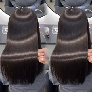 ロング カラー ヘアアレンジ 新宿 /髪質改善/ 縮毛矯正/ヒュウガのヘアスタイル