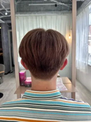 ショート カラー メンズ SYUYA/パーマ/ マッシュスタイル特化のヘアスタイル