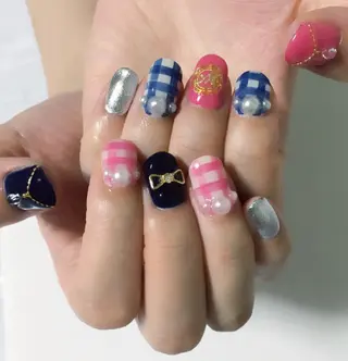 ネイル 浮きにくいフィルイン ｜上品シンプルネイルのネイルデザイン