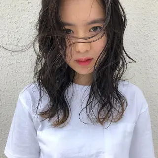 ロング パーマ 🌿ボブ パーマ高橋啓太🌿のヘアスタイル