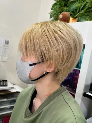 ショート カラー 佐藤天斗 /スタイリストのヘアスタイル