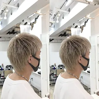 ショート メンズパーマ/縮毛 超特化/tomokiのヘアスタイル