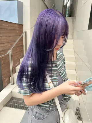 ロング カラー belle   表参道　terrace所属・抜きっぱなしブロンド /ハイトーン/カナタのヘアスタイル