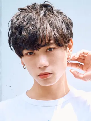 ショート パーマ メンズ メンズ専門美容師✂︎ 大庭勝己のヘアスタイル