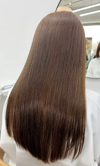 ロング 似合わせカット/デザ インカラー/伊藤吏紀のヘアスタイル