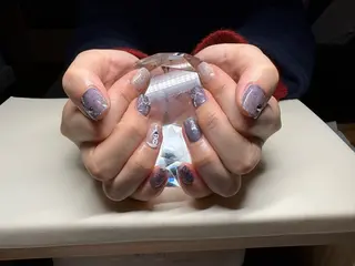 ネイル Rainbow Moonのネイルデザイン