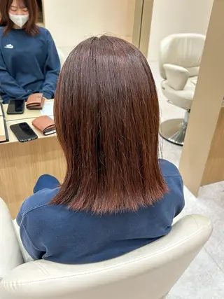 ミディアム LUVISM 神田こころのヘアスタイル