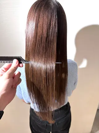 ロング カラー 🌈ハイトーン髪質改 善🌈polon🌟のヘアスタイル