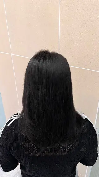 セミロング カラー 艶カラー/ 韓国風カラー/翔のヘアスタイル