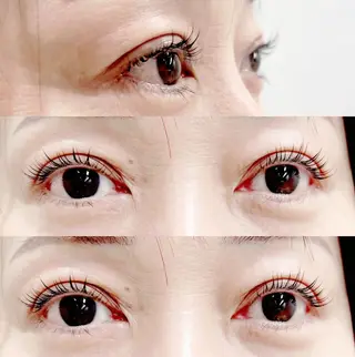 マツエク・マツパ alice天王寺所属・arisa .のマツエク・マツパデザイン