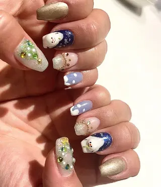 ネイル nail poppo フィルイン推奨🕊️のネイルデザイン