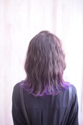 ミディアム カラー GATE.所属・GATE. staffのヘアスタイル