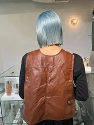 ショート nelke/レイヤー 立川/ブリーチのヘアスタイル