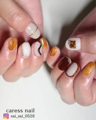 ネイル caress nail カレスネイル 代々木上原所属・カレスネイル さいのネイルデザイン