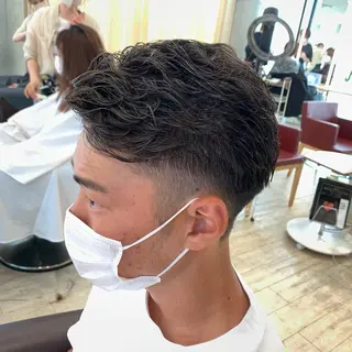 パーマ メンズ サソウ ユリエ🥥のヘアスタイル