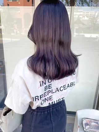 セミロング カラー 高橋 みく/ minim 暖色のヘアスタイル