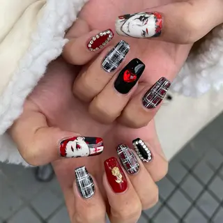 ネイル 中牟田 彩水のネイルデザイン