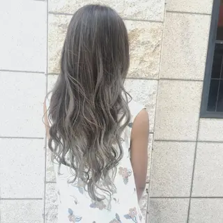 ロング カラー [店長]加地 峻のヘアスタイル