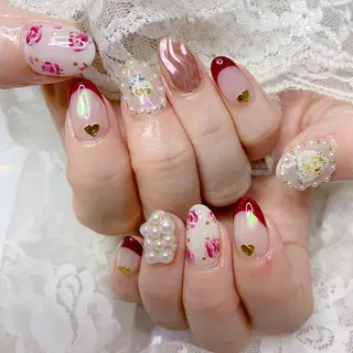 ネイル La neige* yuki 🥯🍑のネイルデザイン