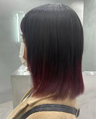 ミディアム hair salon dot.tokyo color所属・MANAMI 🥀ウルフカットのヘアスタイル