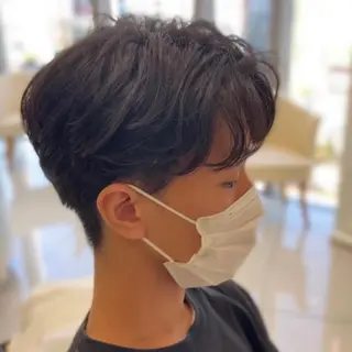 パーマ メンズ メンズ縮毛矯正 ♠️店長下平隼人のヘアスタイル