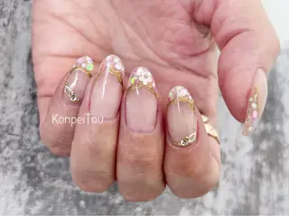 ネイル おうちのネイルサロン　konpeiTou〜こんぺいとう〜所属・おうちのネイルサロン KonpeiTouのネイルデザイン